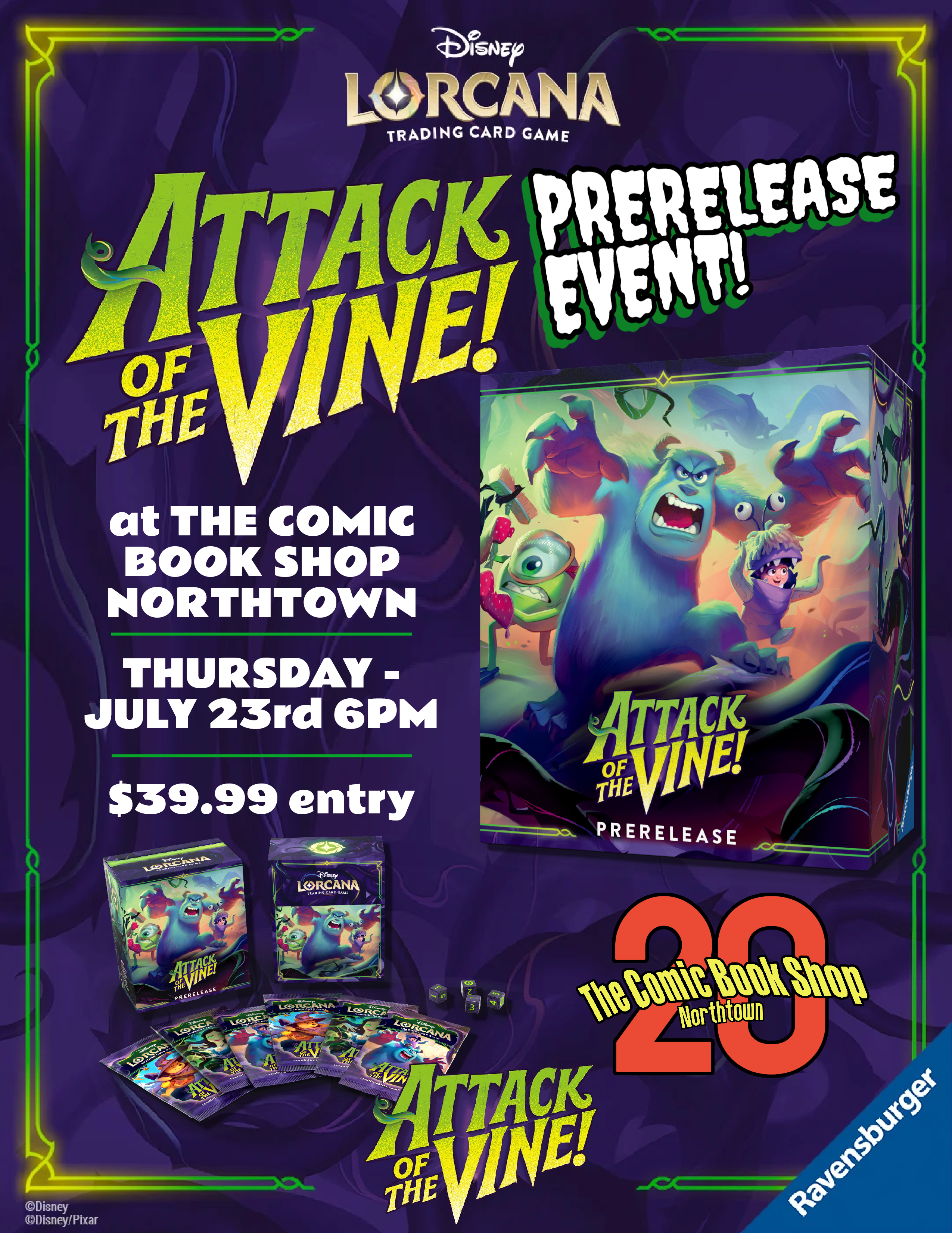 Lorcana Attack of the Vine