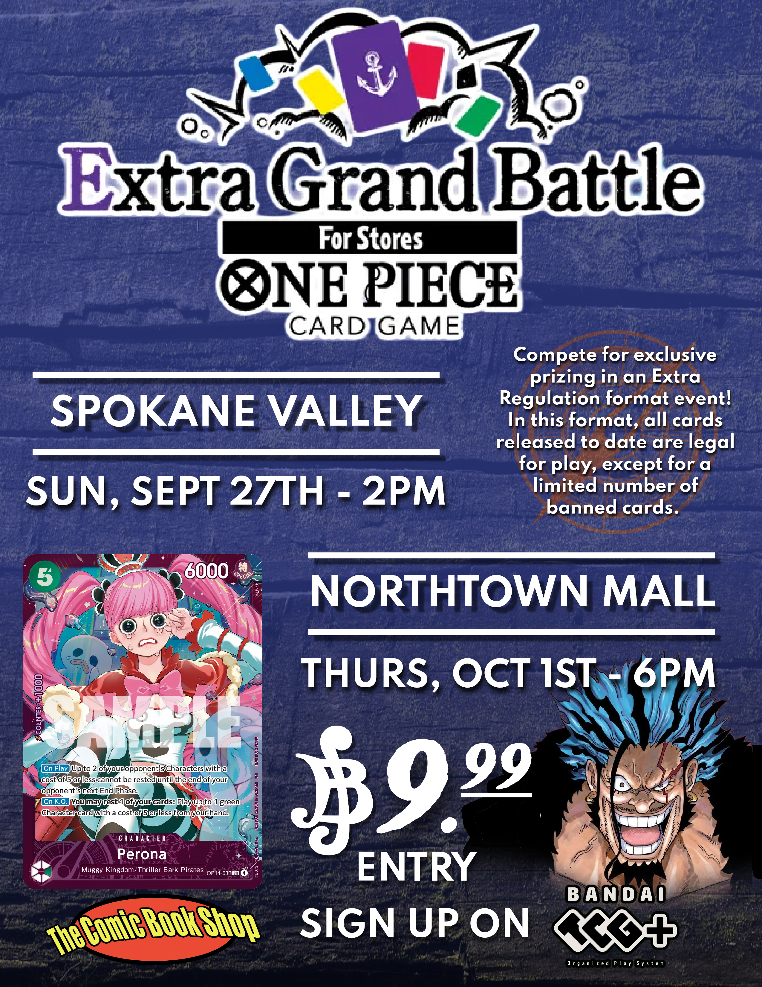 One Piece Extra Grand Battle Sept Oct 2026
