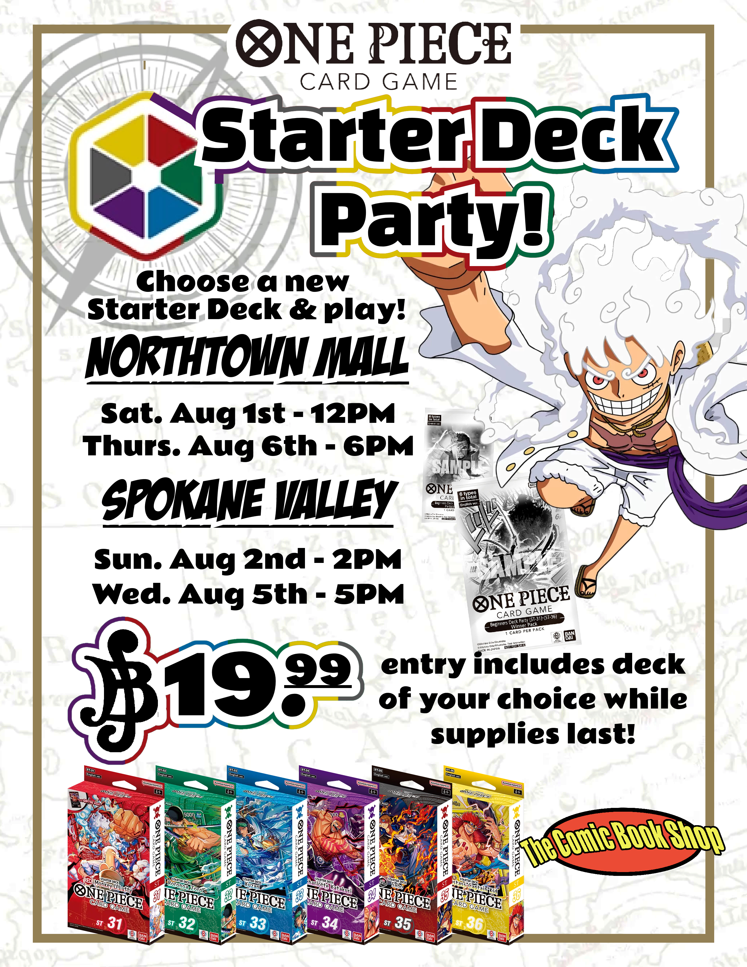One Piece Starter Deck Party