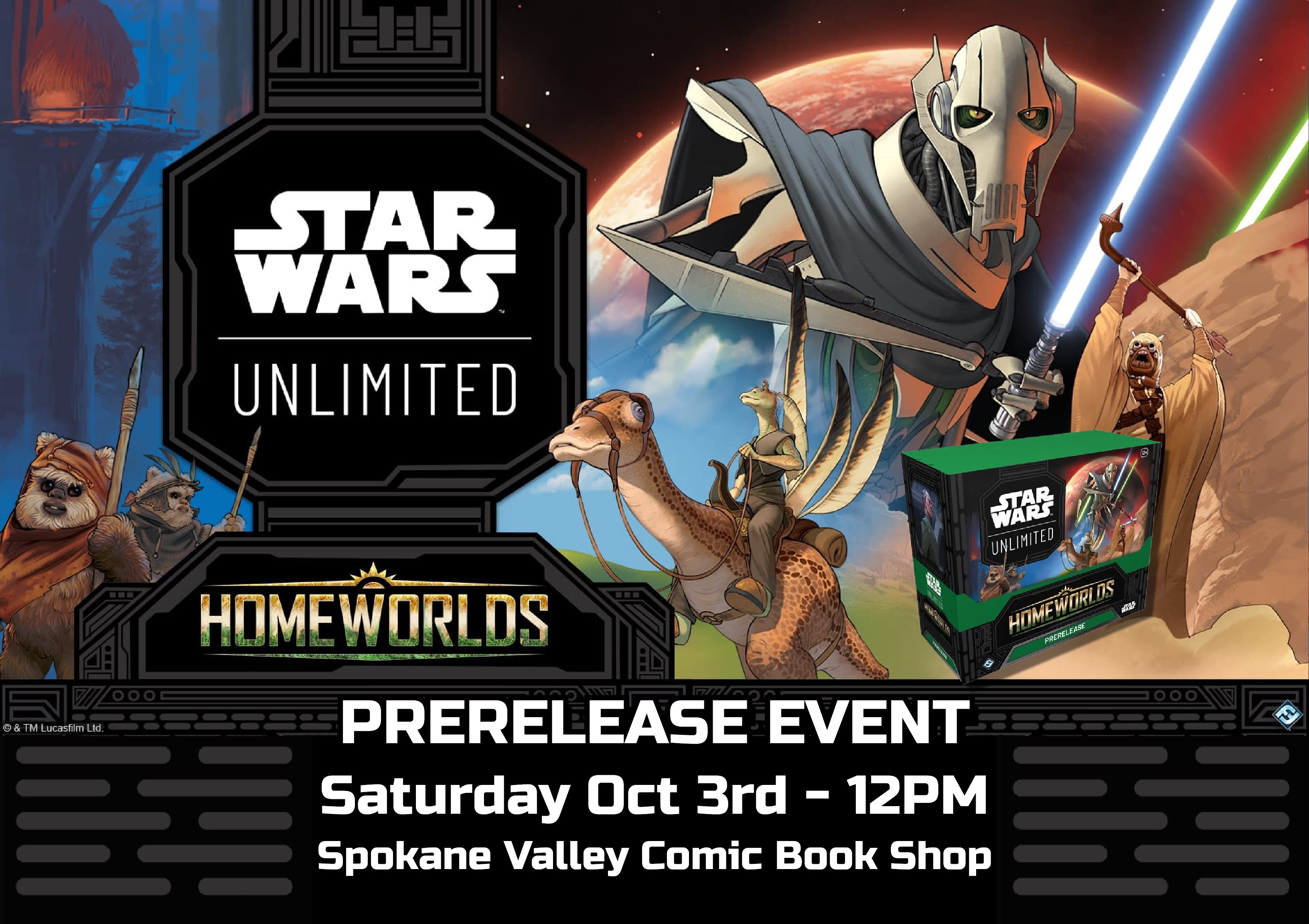 Star Wars Unlimited Homeworlds Prerelease